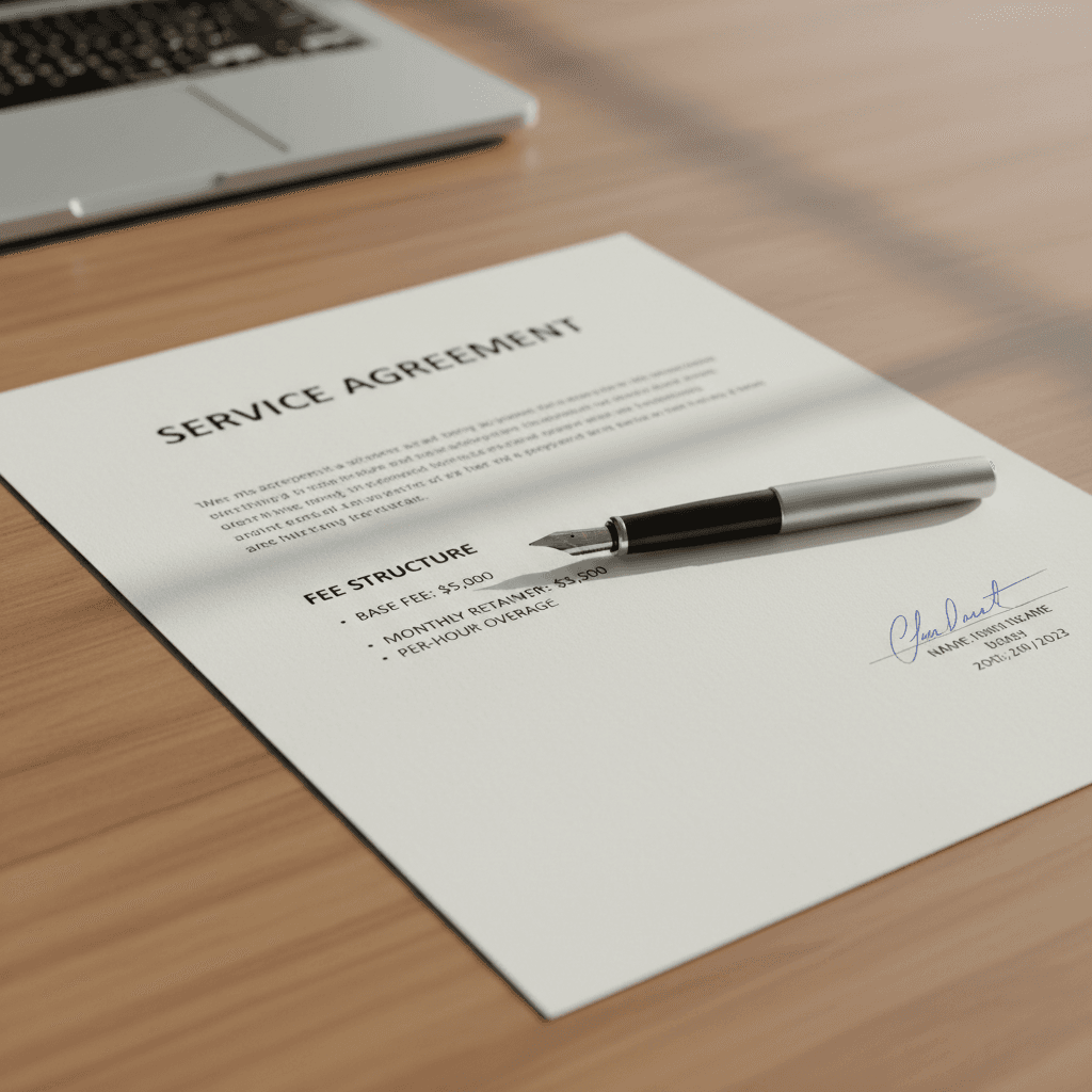 Performance-based pricing agreement