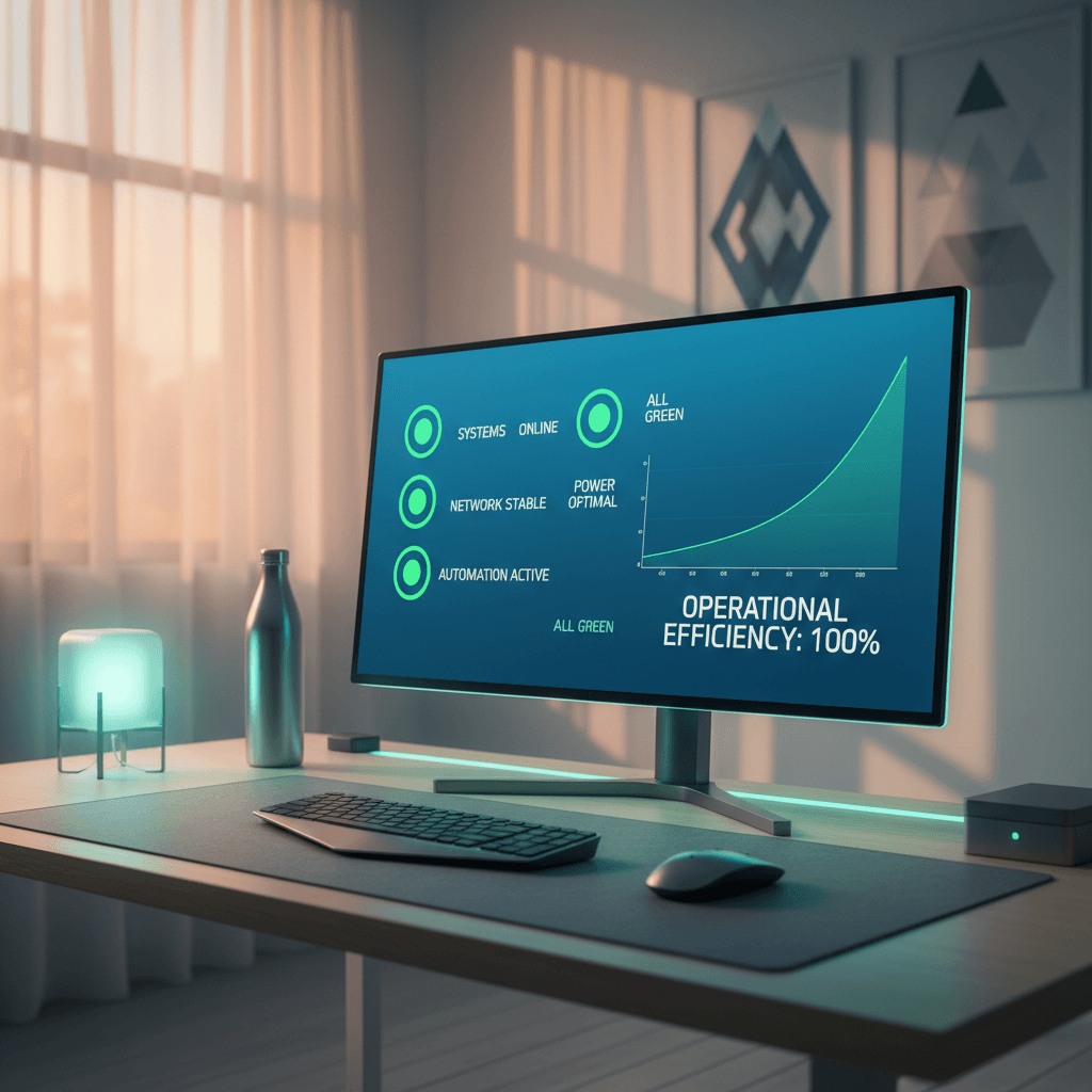 Autonomous system dashboard